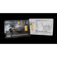 Public Gold Bullion Bar PG 1g (Au 999.9) 24K 黄金 金块 金条 投资 收藏 1克 Au999.9