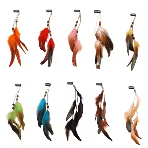 62CC Elegant And Tassels Hair Accessory Party Hairpieces For Trendy Outfits