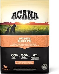 ACANA Dog Puppy Recipe, 13lb | Premium High-Protein, Grain-Free Dry Dog Food, Packaging May Vary