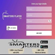 Smart Tv IPTV SMARTERS PRO Channel Iptv Smarters Iptv Smarters Lifetime Smarters Player Iptv Smarters Xciptv smart IPTV