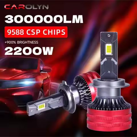 2Pcs LED H4 H7 Car Headlight H1 LED Bulb H8 H11 9005 HB3 9006 HB4 9004 HB1 H3 HB5 H13 Led Lights 300