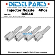 4x Common Rail Fuel Injector Nozzle Tips G3S16 for Caterpillar CAT C4.4 324E 329E 563C 573C 950K / I