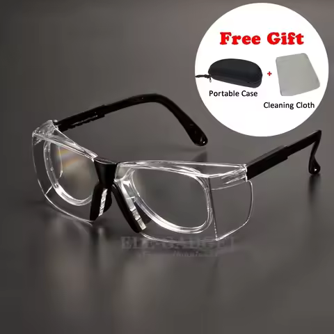 High Quality Work Safety Goggles Optical Lens Frame Anti-Splash Dust Proof Protective Glasses Resear