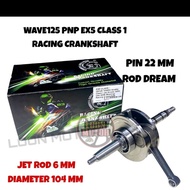 WAVE125 PNP EX5 CLASS 1 RACING CRANKSHAFT JET ROD 6MM STRONGER CHARACTER