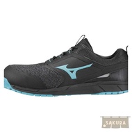 [Mizuno] Safety Shoes All-Mighty ES31L Lightweight Rubber Lace JSAA Normal Work (Type A) Men's Black