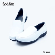 Kasut Jururawat Putih Kasut Kesihatan Footlink Ladies Uniform Shoe White Nurse Shoe OL 1110