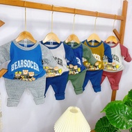 PYJAMAS KID BOY GIRL KID SET COTTON