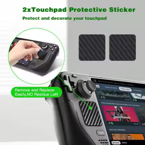 For Steam Deck Console Key Protection Sticker Touchpad Protection Sticker for Steam Deck Host Protec