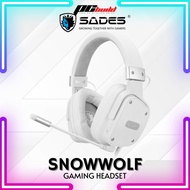 SADES SNOWWOLF MULTI-PLATFORM GAMING HEADSET PC / PS5 / XBOX / VR / NINTENDO SWITCH