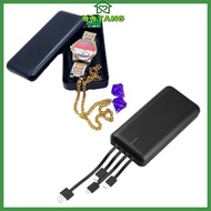 QQ* Power Banks for Valuables Jewelry and Small Items Stash Money Safe Storage Box