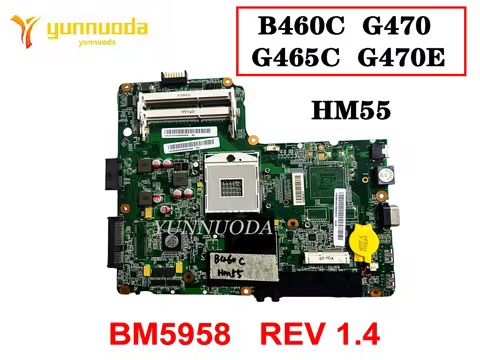 BM5958 For Lenovo B460C G470 G465C G470E Laptop motherboard HM55 REV 1.4 tested good