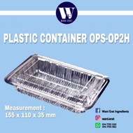 PLASTIC CONTAINER OPS-OP2H [100PCS]