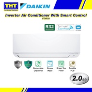 DAIKIN 2.0HP Standard Inverter Air Conditioner With Smart Control FTKF50AV1MF Inverter Aircond Penghawa Dingin 冷气机