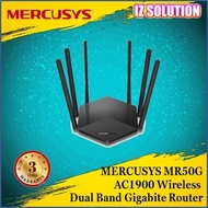 Mercusys Powered By TP-Link MR50G AC1900 Wireless Dual Band Gigabite Router ( AX WiFi6 TPLink ) Simi