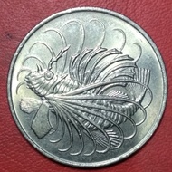 koin asing 50 cents Singapura 1980 TP 2894