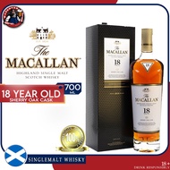 The Macallan 18 Years Old Sherry Oak Cask + Pink Moscato 700ml