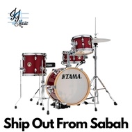 Tama LJK44H4-CPM Club-JAM Flyer Shell Kit with 4pc Hardware, Candy Apple Mist (Tama Clubjam / Tama D