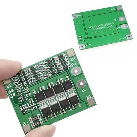 3S 25A Li-ion 18650 BMS PCM Battery Protection Board BMS PCM With Balance For li-ion Lipo Battery Ce