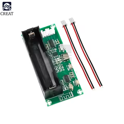 PAM8403 Bluetooth 5.0 Amplifier Board Dual Channel 3Wx2 Stereo Digital Audio Amplifier Module 18650