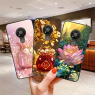 Plastic case for NOKIA 3.4/ 8210 4G printed with Fortune bag, lotus flower, SUPER BEAUTIFUL parent r