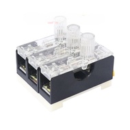 Fuse holder Glass Grave Fuse/ DIN rail 3P 3 Pole 10A 10 A FS103 FS 103