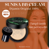 Sunisa Bedak Glowing Ori Asli Tahan Lama Glowing Mushroom / Bedak Asli BB Cream Korea Tahan Air Foundation Waterproof Natural Sunisa Bedak Glowing Ori  Bpom Gratis Ongkir