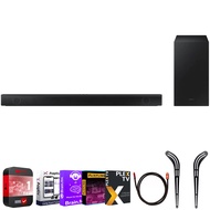 HW-B550 2.1ch Soundbar with Dolby Audio DTS Virtual:X 2022 Bundle with Universal Soundbar Bracket Mo