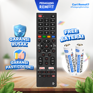 Remot Remote TV Android Smart TV Tabung LCD LED Multi Universal (Philips Daewoo Toshiba Sanken Polyv