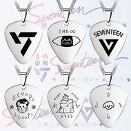 Hot Sale New Product seventeen Merchandise Necklace Hong Zhixiu Xu Minghao Kwon Shunrong Cui Shengzhe Pick Customized Same Style Pendant Trendy High Qual