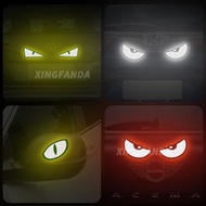 Cartoon Reflective Sticker Motorcycle Bicycle Sticker Car Warning Sticker Creative Funny Personality