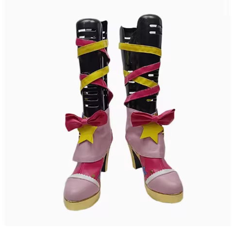 Unisex Anime Cos Nijino Yume Cosplay Costumes Shoes Boots Custom Size