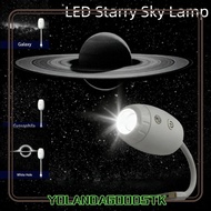 IYOLANDAGOODS1 LED Starry Sky Lamp, Adjustable Focus 5V1A Galaxy Projector, 3 Adjustable Brightness 