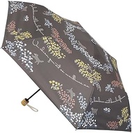 Santos JK-177-01 Folding Umbrella, For Rain or Shine, Full Dog, Ribs, 19.7 inches (50 cm), Approx. 9