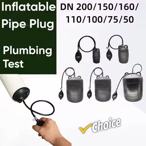 Pipe Natural Rubber Drain Air Bag Inflatable Bung Stop Plug Block DN 200/150/160/ 110/100/75/50