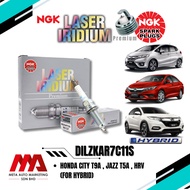 NGK SPARK PLUGS LASER IRIDIUM DILZKAR7C11S HONDA CITY T9A HYBRID, JAZZ T5A HYBRID , HRV T7A HYBRID