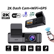 Acroder Dashcam Car 2K WIFI GPS IPS Screen Night Vision 24H Recording Loop