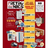 ftoys 盒玩 昭和30年代 TOSHIBA 家用電器製品 一中盒8款