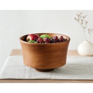 Wooden  Vase/ Fruit Container Model2702 H19cm