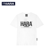Hara เสื้อยืด Hara Classic สกรีนลายป้ายหนัง รุ่น HMTS-900424 (เลือกไซส์ได้)