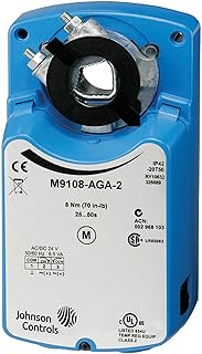 Johnson Controls M9108-GGC-2 Series M9108 Electric Non-Spring-Return Actuator, DC 0(2) to 10 V Contr