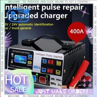 Car Battery Charger LCD Display Car Battery Charger US Plug