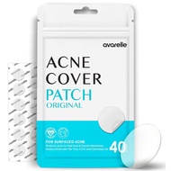 AVARELLE Acne Cover Patches, Eligible Hydrocolloid Pimple Patches for Face with Tea Tree Oil, Korean