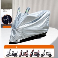 Penutup Motor Anti Hujan Dan Panas / Cover Pelindung Motor / Sarung Penutup Sepeda Listrik