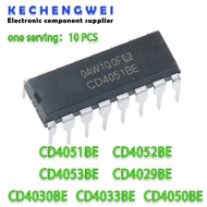 10PCS CD4051BE CD4051 DIP DIP-16 CD4029BE CD4030BE CD4033BE CD4050BE CD4052BE CD4053BE CD4029 CD4030