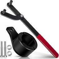 Crank Pulley Harmonic Damper Holding Tool Set with Crank Bolts - Universal Camshaft Pulley Holder Wr