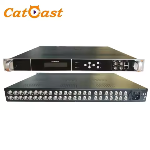 Tuner Dvb-s/s2 to IP Multi Channel to IP Gateway Stream Receiver Digital Tv Tuner