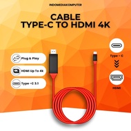 Cable Type-C To HDMI 4K Type-C Cable To HDMI 4K Type-C To HDMI 4K Cable