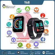 New Y68 Smart Bracelet D20 Heart Rate Smart Watch Blood Pressure Sports Bluetooth Watch for Women Men Kids Fitness Bracelet Waterproof Wristband