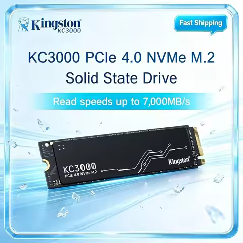 Kingston KC3000 Ultra Fast M.2 2280 PCIe4.0 NVMe Solid State Drive 1TB 2TB 4TB For Gaming Laptop & D