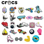 Crocs Jibbitz Sports Series Crocs Buckle Cute Cartoon Slippers Decorative Buckle Crocs charms Fashio